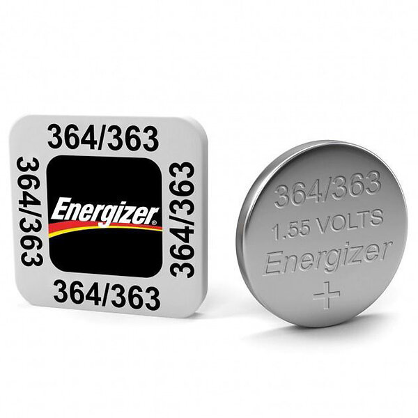 Energizer 364/363 klockbatteri 1.55 V 23mAh i gruppen HEMELEKTRONIK / Batterier & Laddare / Batterier / Knappcell hos TP E-commerce Nordic AB (38-40412)