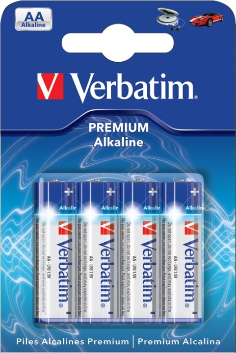 Verbatim batterier (AA) i gruppen HEMELEKTRONIK / Batterier & Laddare / Batterier / AA hos TP E-commerce Nordic AB (38-5159)