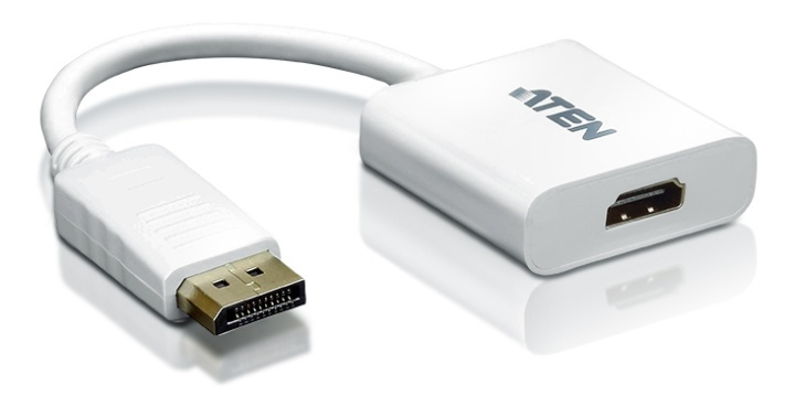ATEN DisplayPort to HDMI adapter, PC Up to UXGA, 1080P i gruppen DATORER & KRINGUTRUSTNING / Datorkablar / DisplayPort / Adaptrar hos TP E-commerce Nordic AB (38-61284)