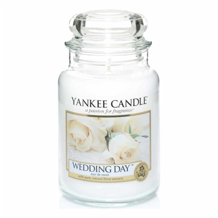 Yankee Candle Classic Large Jar Wedding Day Candle 623g i gruppen SKÖNHET & HÄLSA / Doft & Parfym / Övrig doft / Doftljus hos TP E-commerce Nordic AB (38-67655)