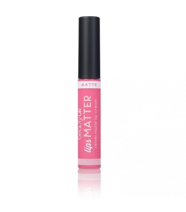 Beauty UK Lips Matter - No.6 Nudge Nudge Pink Pink 8g i gruppen SKÖNHET & HÄLSA / Makeup / Läppar / Läppstift hos TP E-commerce Nordic AB (38-68427)
