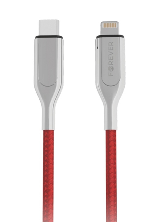 Forever Core - USB-C/Lightning (3A) MFI, 1,5m i gruppen SMARTPHONE & SURFPLATTOR / Laddare & Kablar / Kablar / Kablar Lightning hos TP E-commerce Nordic AB (38-79382)