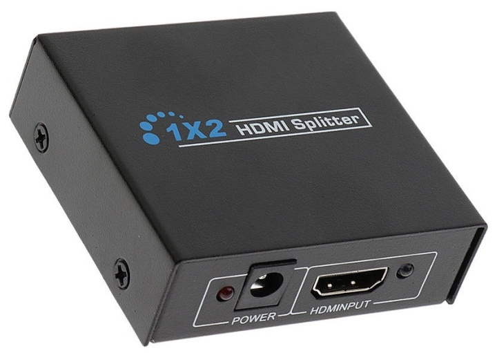 HDMI Splitter 2 port, 1080P i gruppen DATORER & KRINGUTRUSTNING / Datorkablar / Switchar & Splittrar hos TP E-commerce Nordic AB (38-80521)