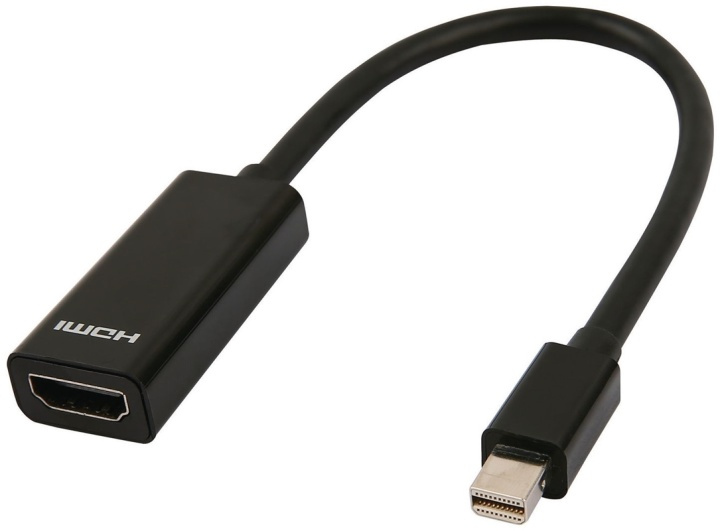 NORDIQZENZ mini DisplayPort (hane) till HDMI (hona) adapter i gruppen HEMELEKTRONIK / Kablar & Adaptrar / HDMI / Adaptrar hos TP E-commerce Nordic AB (38-81484)