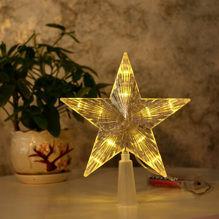 Julgransljus stjärna, Varmvit i gruppen HEMELEKTRONIK / Belysning / Julbelysning hos TP E-commerce Nordic AB (38-82925)