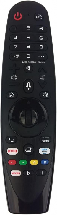 Fjärrkontroll till LG Smart TV (Ersätter LG AN-MR600 Magic Remote) i gruppen HEMELEKTRONIK / Ljud & Bild / TV & Tillbehör / Fjärrkontroller hos TP E-commerce Nordic AB (38-84297)
