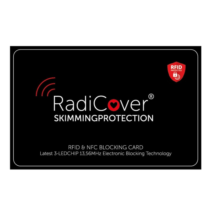 Radicover Skim-Block Kort 3-Led Rfid Nfc Skimmingskydd i gruppen SPORT, FRITID & HOBBY / Accessoarer / RFID hos TP E-commerce Nordic AB (38-91277)