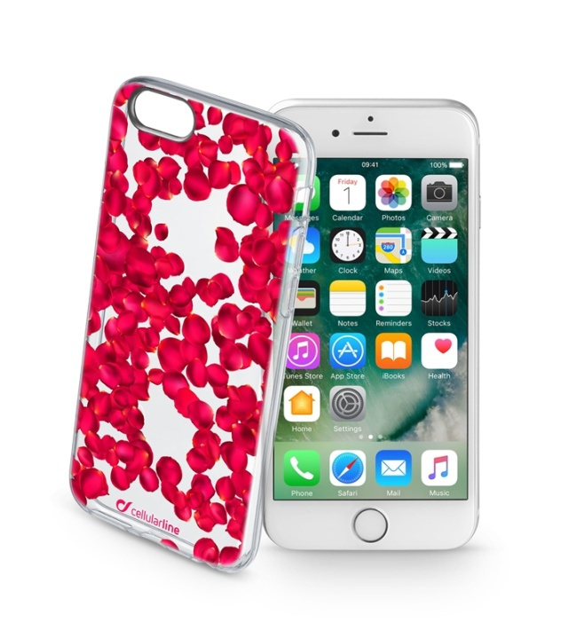CellularLine Roses, TPU skal iPhone 6/6S i gruppen SMARTPHONE & SURFPLATTOR / Mobilskydd / Apple / iPhone 6/6S / Skal hos TP E-commerce Nordic AB (38-94004)
