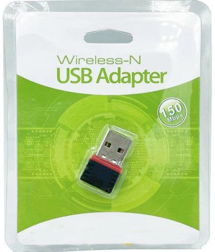 Wireless-N USB Adapter - WiFi 4, 150 Mbps i gruppen DATORER & KRINGUTRUSTNING / Nätverk / Nätverkskort / USB Trådlösa hos TP E-commerce Nordic AB (38-94624)