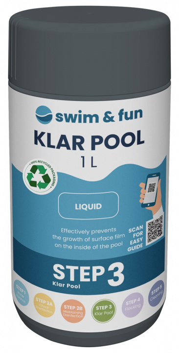 KlarPool 1 liter i gruppen HEM, HUSHÅLL & TRÄDGÅRD / Trädgårdsprodukter / Pool & Pooltillbehör / Poolkem hos TP E-commerce Nordic AB (38-95644)