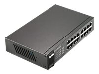 Zyxel GS-1100-16 V3 Switch 16-port Gigabit i gruppen DATORER & KRINGUTRUSTNING / Nätverk / Switchar / 10/100/1000Mbps hos TP E-commerce Nordic AB (38-98261)