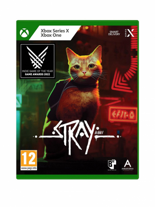 Stray (Xbox Series X/Xbox One) i gruppen HEMELEKTRONIK / Spelkonsoler & Tillbehör / Xbox Series X/S hos TP E-commerce Nordic AB (38-98500)