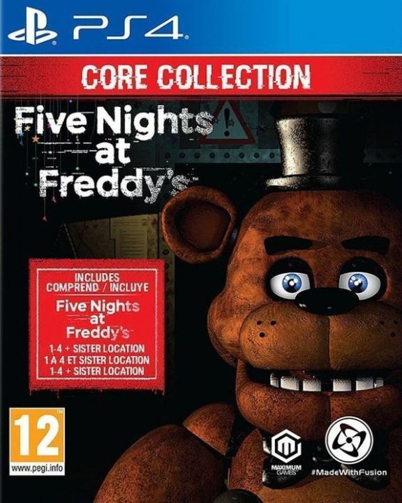 Five Nights at Freddy´s - Core Collection (PS4) i gruppen HEMELEKTRONIK / Spelkonsoler & Tillbehör / Sony PlayStation 4 hos TP E-commerce Nordic AB (38-98603)