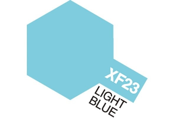 Acrylic Mini XF-23 Light Blue i gruppen SPORT, FRITID & HOBBY / Hobby / Hobbyfärger / Tamiya / Vattenbaserad hos TP E-commerce Nordic AB (A05832)
