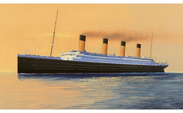 Airfix RMS Titanic 1:700 i gruppen SPORT, FRITID & HOBBY / Hobby / Plastmodeller / Startkit/Gåvoset hos TP E-commerce Nordic AB (A06874)
