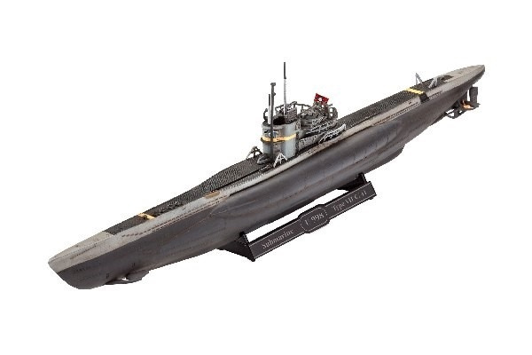 Revell German Submarine Type VII C/41 i gruppen SPORT, FRITID & HOBBY / Hobby / Plastmodeller / Skepp hos TP E-commerce Nordic AB (A07771)
