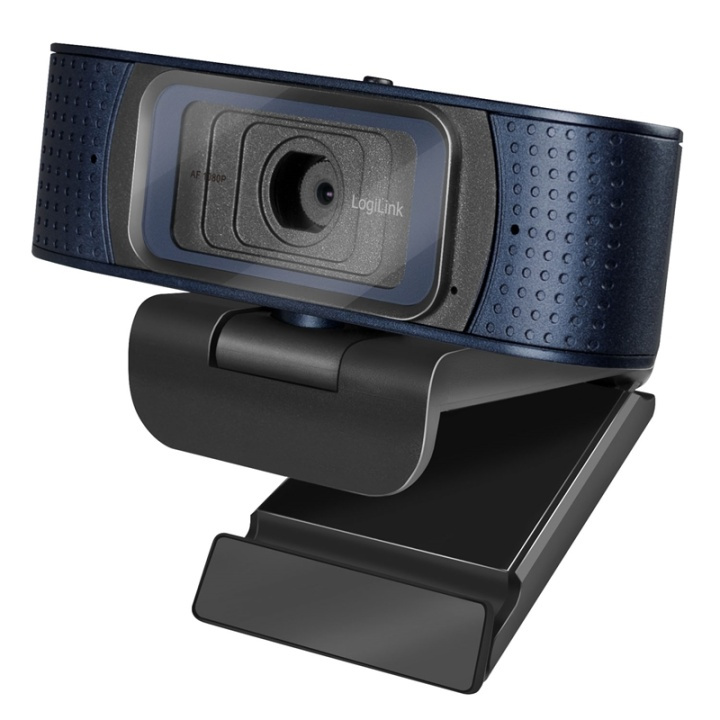 LogiLink Webbkamera Pro 1080p 80° Autofokus 2x mic i gruppen DATORER & KRINGUTRUSTNING / Datortillbehör / Webbkameror hos TP E-commerce Nordic AB (A08538)
