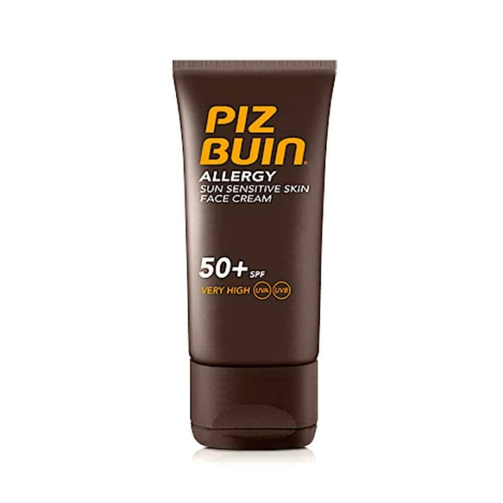 Piz Buin Allergy Sun Sensitive Skin Face Cream, Solkräm SPF50 50ml i gruppen SKÖNHET & HÄLSA / Hudvård / Solskydd & Tanning / Solskydd hos TP E-commerce Nordic AB (A12738)