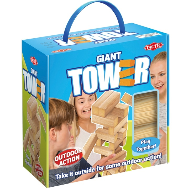 Tactic XL Tower in cardboard box i gruppen LEKSAKER, BARN- & BABYPRODUKTER / Leksaker / Sällskapsspel / Familjespel hos TP E-commerce Nordic AB (A13616)