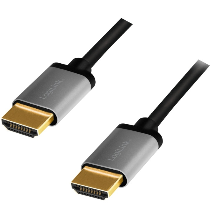 LogiLink HDMI-kabel Premium High Speed HDMI 4K/60Hz 2m i gruppen HEMELEKTRONIK / Kablar & Adaptrar / HDMI / Kablar hos TP E-commerce Nordic AB (A17899)