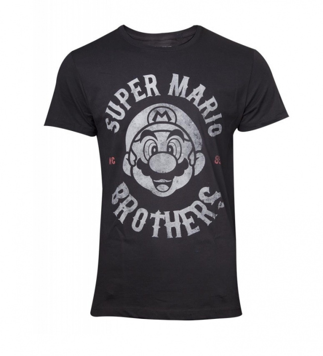 Difuzed Super Mario Biker Men\'s T-shirt, L i gruppen SPORT, FRITID & HOBBY / Accessoarer / T-shirts & Tröjor hos TP E-commerce Nordic AB (A22188)