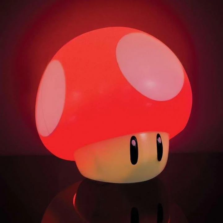 Paladone Super Mario Mushroom Light i gruppen HEMELEKTRONIK / Spelkonsoler & Tillbehör / Övriga spel & tillbehör hos TP E-commerce Nordic AB (A22367)