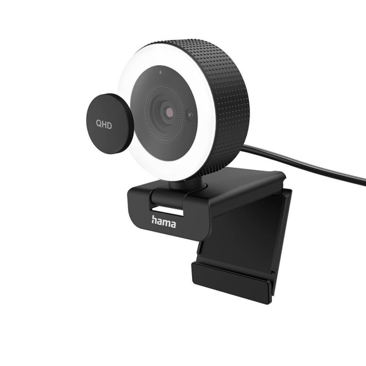 Hama Webbkamera C-800 Pro Ring Light i gruppen DATORER & KRINGUTRUSTNING / Datortillbehör / Webbkameror hos TP E-commerce Nordic AB (C02185)