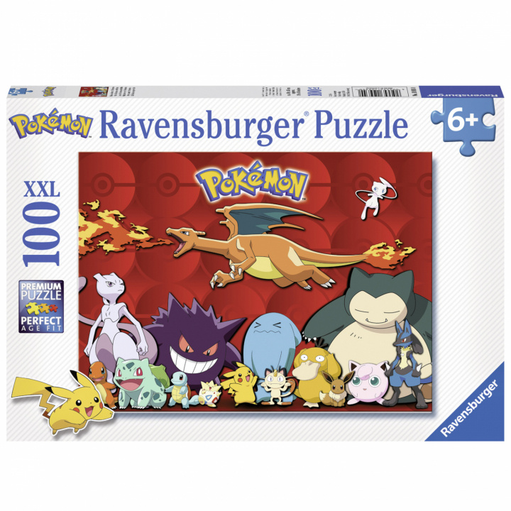 Ravensburger My Favourite Pokémon 100p i gruppen LEKSAKER, BARN- & BABYPRODUKTER / Leksaker / Pussel hos TP E-commerce Nordic AB (C02923)