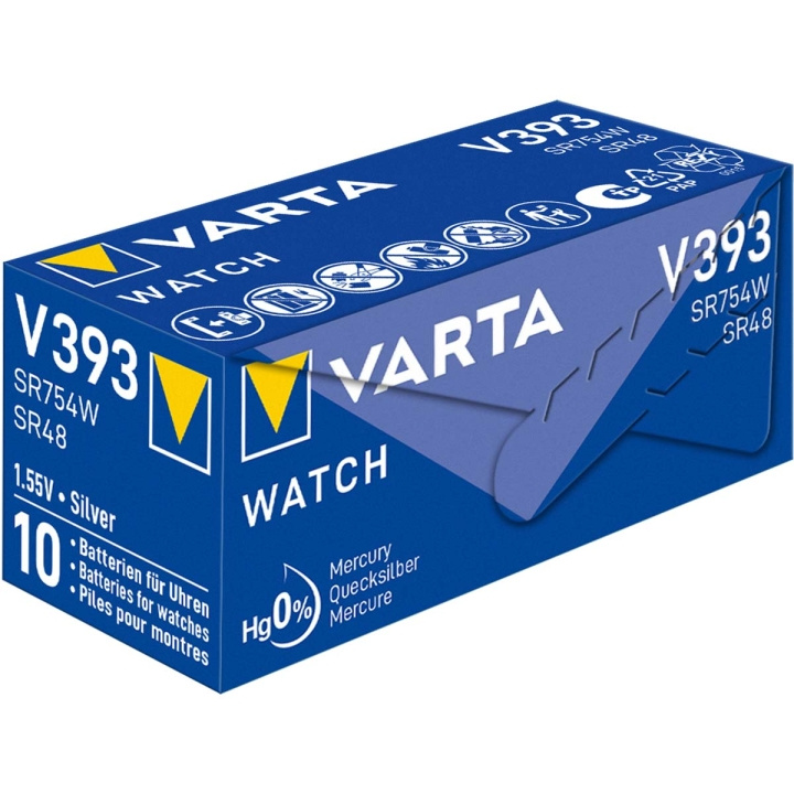 Varta Silver-Oxidbatteri SR48 | 1.55 V DC | 70 mAh | 1-Pack | Klocka | Silver i gruppen HEMELEKTRONIK / Batterier & Laddare / Batterier / Övriga hos TP E-commerce Nordic AB (C08195)