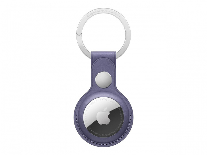 Apple Airtag Leather Key Ring - Wisteria i gruppen SMARTPHONE & SURFPLATTOR / Övriga tillbehör / Övrigt hos TP E-commerce Nordic AB (C20891)