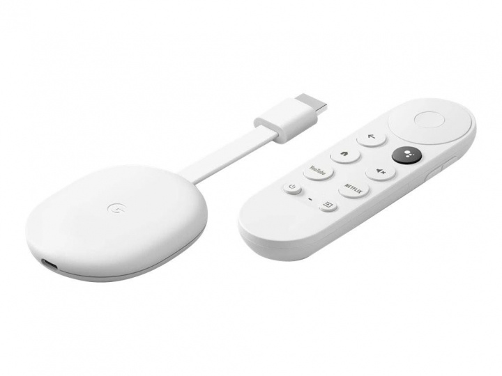 Google Chromecast with Google TV (HD) i gruppen HEMELEKTRONIK / Ljud & Bild / TV & Tillbehör / Mediaspelare & Smart TV-boxar hos TP E-commerce Nordic AB (C22692)