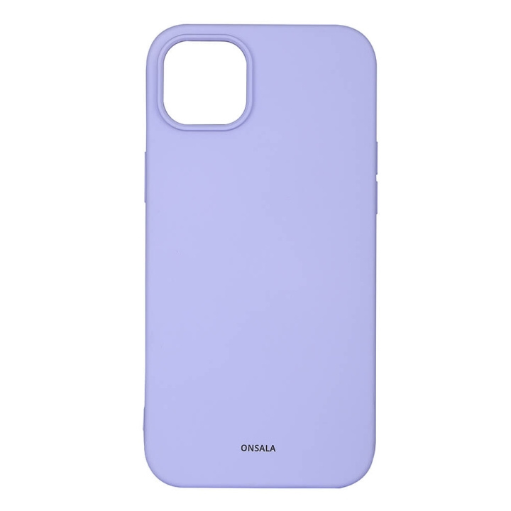 ONSALA Mobilskal Silikon Purple - iPhone 14 Plus i gruppen SMARTPHONE & SURFPLATTOR / Mobilskydd / Apple / iPhone 14 hos TP E-commerce Nordic AB (C23595)
