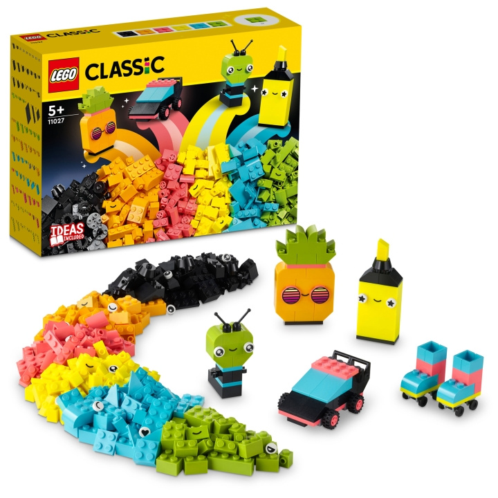 LEGO Kreativt skoj med neonfärger 11027 i gruppen LEKSAKER, BARN- & BABYPRODUKTER / Leksaker / Byggleksaker / Lego hos TP E-commerce Nordic AB (C24962)