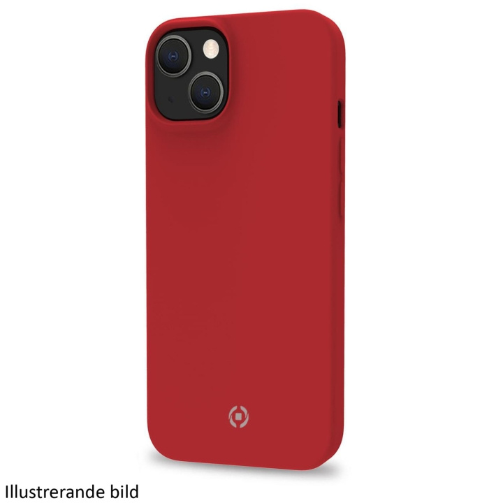 Celly Cromo Soft rubber case iPhone 15 Röd i gruppen SMARTPHONE & SURFPLATTOR / Mobilskydd / Apple / iPhone 15 hos TP E-commerce Nordic AB (C25584)