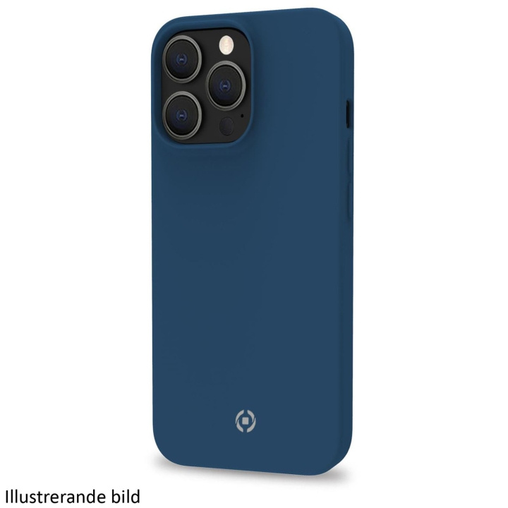 Celly Cromo Soft rubber case iPhone 15 Pro Blå i gruppen SMARTPHONE & SURFPLATTOR / Mobilskydd / Apple / iPhone 15 hos TP E-commerce Nordic AB (C25588)