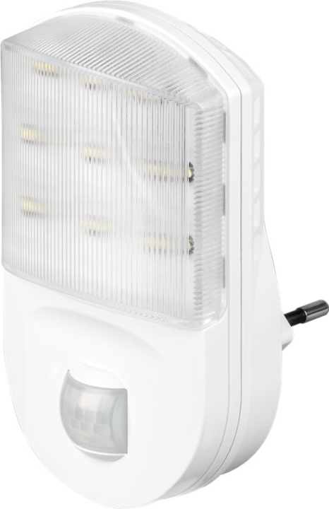 Goobay LED-nattljus med rörelsedetektor kallvit, 120° detektion, 5 m räckvidd, för inomhusbruk (IP20) i gruppen HEMELEKTRONIK / Belysning / Nattlampor hos TP E-commerce Nordic AB (C40372)