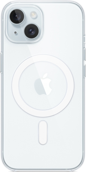 Apple iPhone 15 genomskinligt fodral med MagSafe, transparent i gruppen SMARTPHONE & SURFPLATTOR / Mobilskydd / Apple / iPhone 15 hos TP E-commerce Nordic AB (C48028)