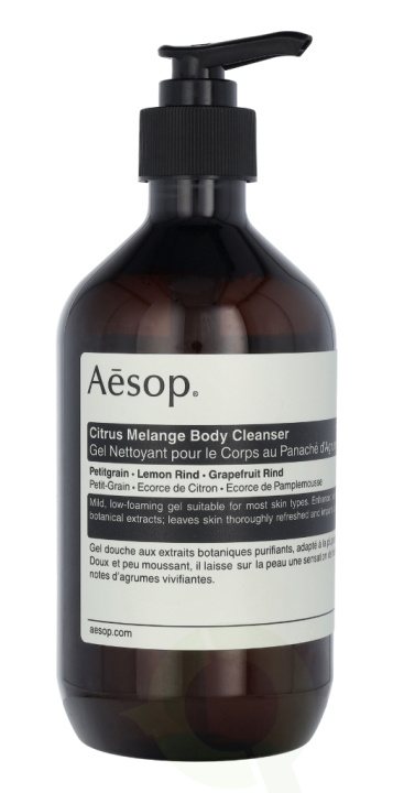 AESOP Citrus Melange Body Cleanser 500 ml i gruppen SKÖNHET & HÄLSA / Hudvård / Kroppsvård / Bad & Duschcreme hos TP E-commerce Nordic AB (C49369)