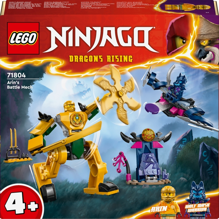 LEGO Ninjago 71804 - Arin\'s Battle Mech i gruppen LEKSAKER, BARN- & BABYPRODUKTER / Leksaker / Byggleksaker / Lego hos TP E-commerce Nordic AB (C52157)