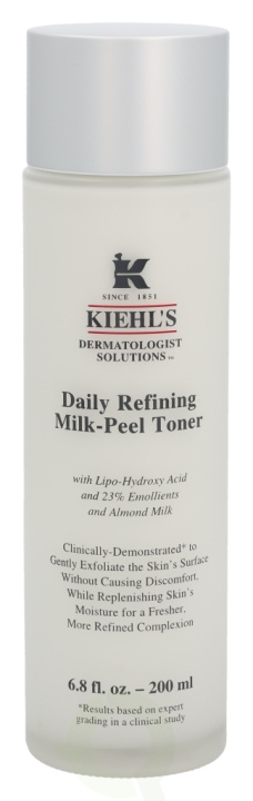 Kiehls Kiehl\'s Daily Refining Milk-Peel Toner 200 ml i gruppen SKÖNHET & HÄLSA / Hudvård / Ansiktsvård / Ansiktsvatten & Facemist hos TP E-commerce Nordic AB (C52506)