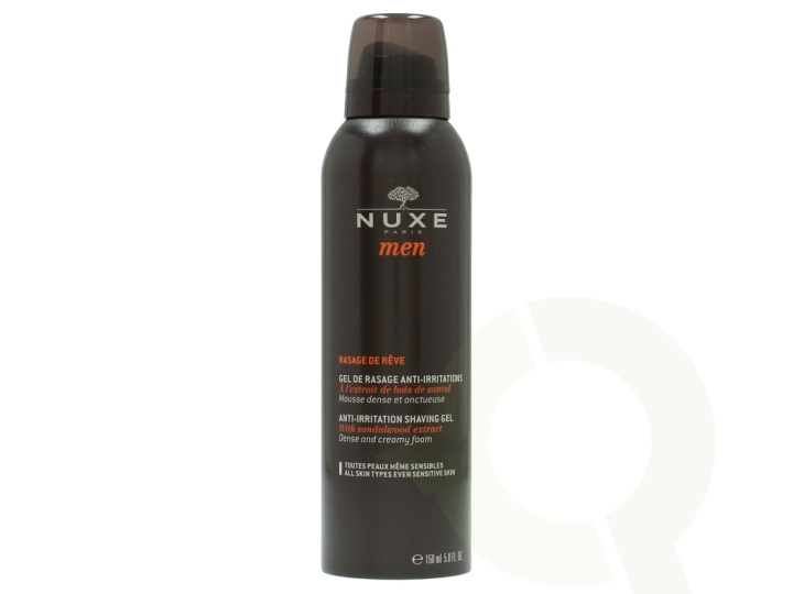 Nuxe Men Anti-Irritation Shaving Gel 150 ml For All Skin Types i gruppen SKÖNHET & HÄLSA / Hår & Styling / Rakning & Trimning / Rakhyvlar & Tillbehör hos TP E-commerce Nordic AB (C54270)