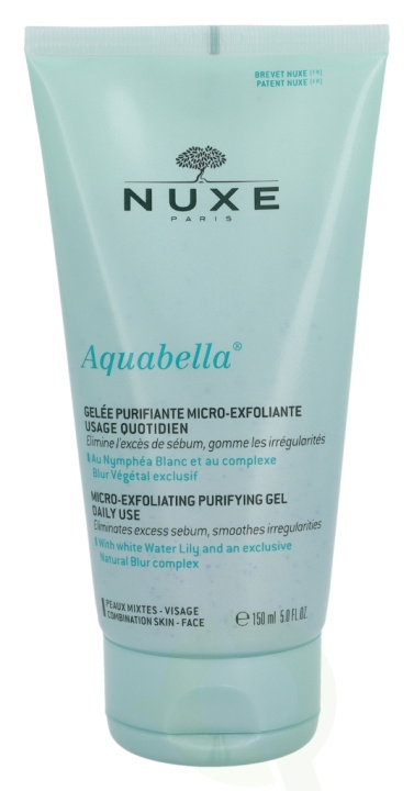Nuxe Aquabella Exfoliating Purifying Gel 150 ml Combination Skin-Face i gruppen SKÖNHET & HÄLSA / Hudvård / Ansiktsvård / Skrubb / Peeling hos TP E-commerce Nordic AB (C54287)
