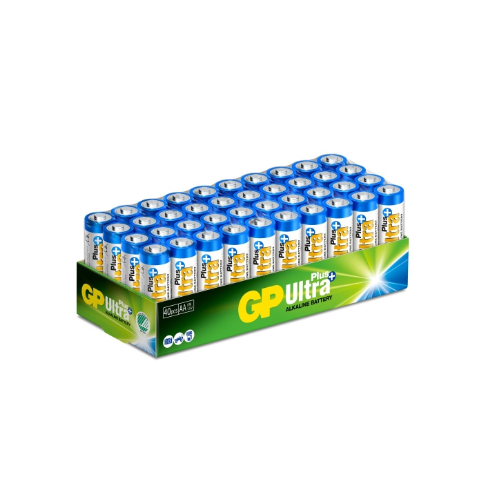GP Ultra Plus Alkaline AA 40 Pack (S) i gruppen HEMELEKTRONIK / Batterier & Laddare / Batterier / AA hos TP E-commerce Nordic AB (C59981)
