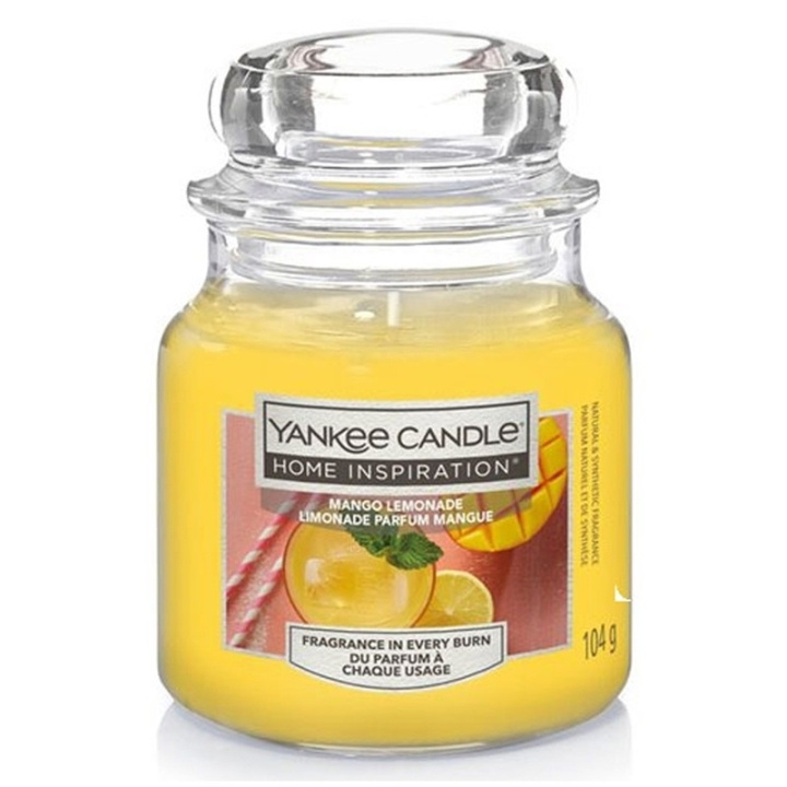 Yankee Candle Home Inspiration Small Mango Lemonade 104g i gruppen SKÖNHET & HÄLSA / Doft & Parfym / Övrig doft / Doftljus hos TP E-commerce Nordic AB (C62258)