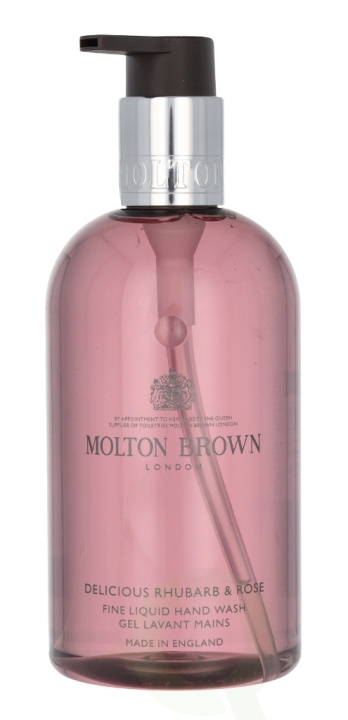 Molton Brown M.Brown Delicious Rhubarb & Rose Liquid Hand Wash 300 ml i gruppen SKÖNHET & HÄLSA / Hudvård / Kroppsvård / Handtvål hos TP E-commerce Nordic AB (C63992)
