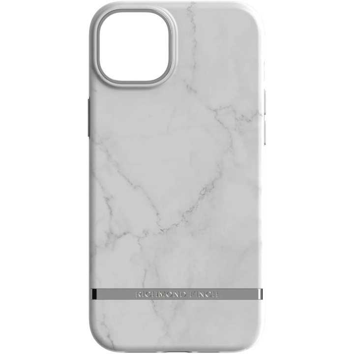 Richmond & Finch iPhone 14 Plus case, White Marble i gruppen SMARTPHONE & SURFPLATTOR / Mobilskydd / Apple / iPhone 14 hos TP E-commerce Nordic AB (C64955)