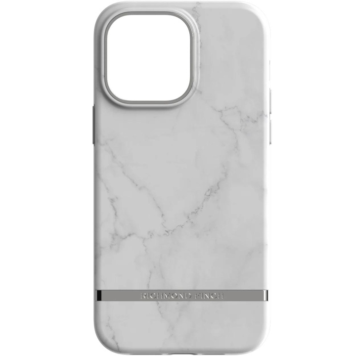 Richmond & Finch iPhone 14 Pro Max case, White Marble i gruppen SMARTPHONE & SURFPLATTOR / Mobilskydd / Apple / iPhone 14 hos TP E-commerce Nordic AB (C64956)