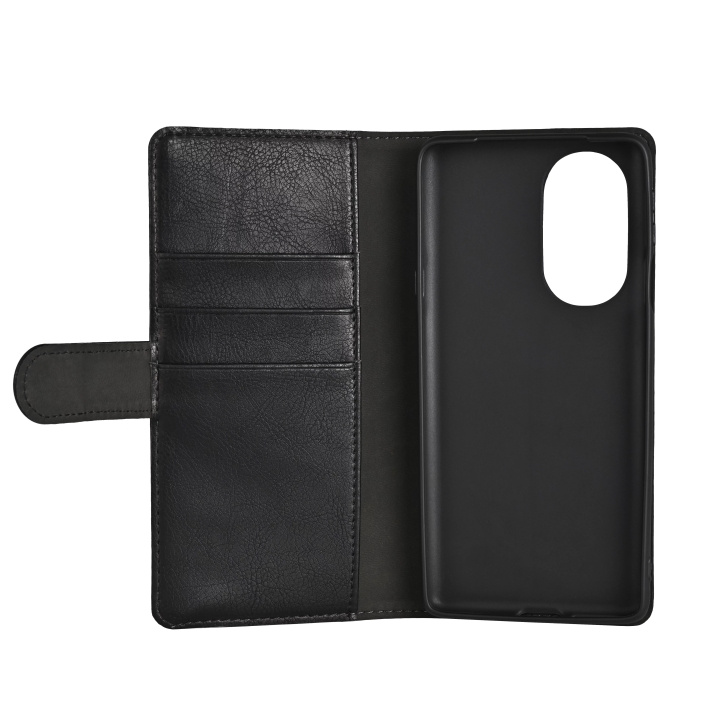Essentials Motorola Edge 30 PRO-plånboksfodral, 3 kort, svart i gruppen SMARTPHONE & SURFPLATTOR / Mobilskydd / Motorola hos TP E-commerce Nordic AB (C65021)