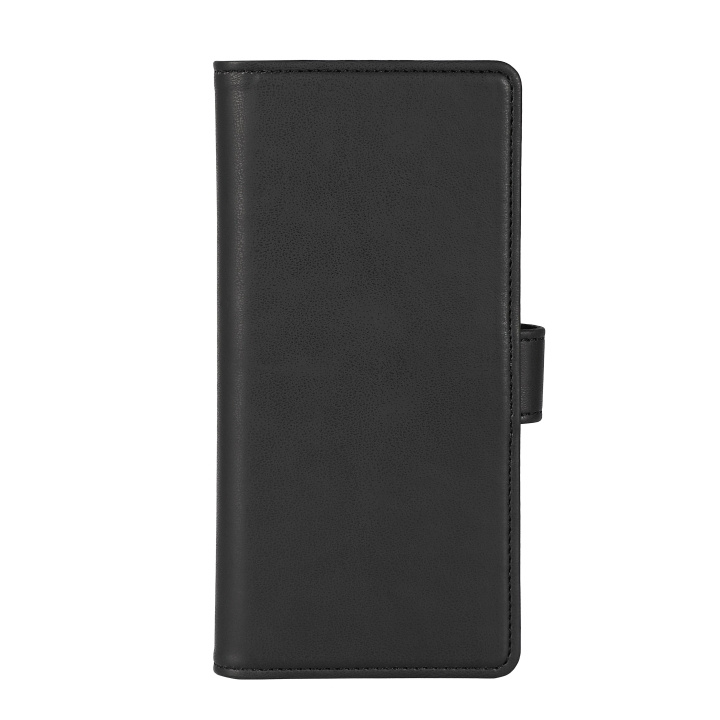 Essentials Motorola Edge 40 Neo PU-plånbok, 3 kort, svart i gruppen SMARTPHONE & SURFPLATTOR / Mobilskydd / Motorola hos TP E-commerce Nordic AB (C65138)