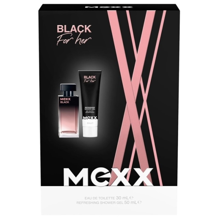 Mexx Giftset Mexx Black Woman Edt 30ml + Shower Gel 50ml i gruppen SKÖNHET & HÄLSA / Presentkit / Presentkit För Henne hos TP E-commerce Nordic AB (C65708)